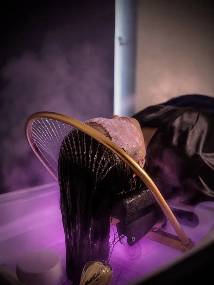 Scalp spa treatment room — FILTER Ladies Salon Abu Dhabi